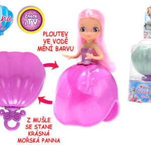 Mořská panna 8cm měnící barvu 12 druhů