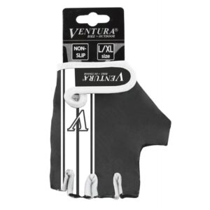 Rukavice na kolo dospělé lycra/kůže - vel. L/XL