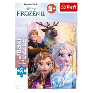 Minipuzzle miniMaxi 20 dílků Ledové království II