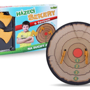 Házecí sekery malé, terč 45 cm