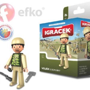 IGRÁČEK Voják s doplňky