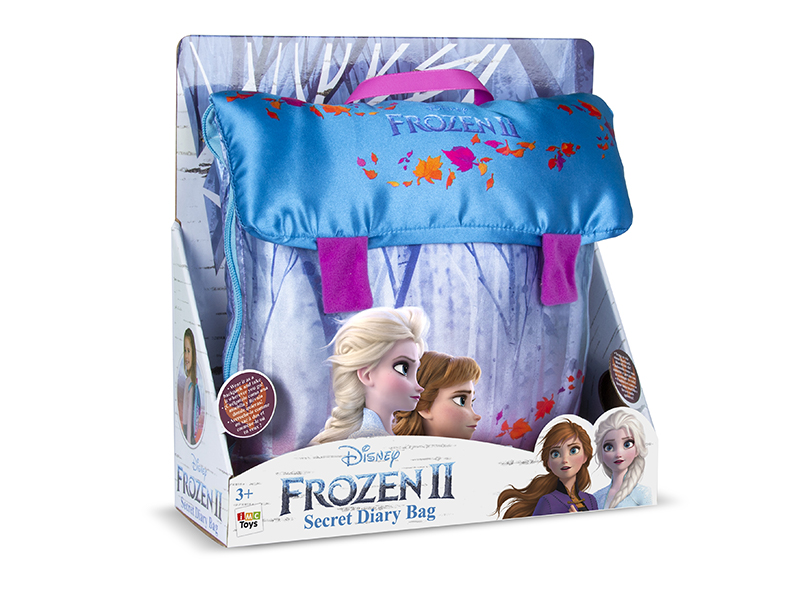 Batoh a deníček Frozen II Elza 24cm s doplňky v krabičce - Obrázek 2