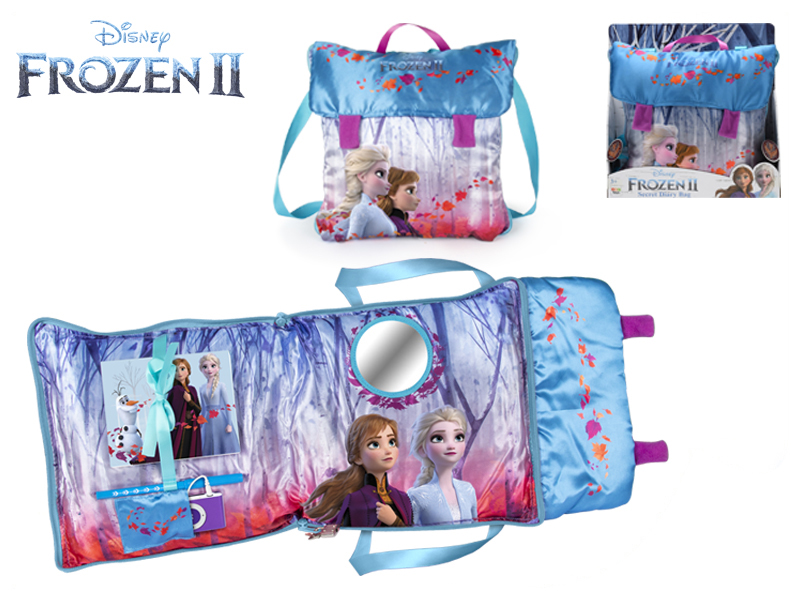 Batoh a deníček Frozen II Elza 24cm s doplňky v krabičce
