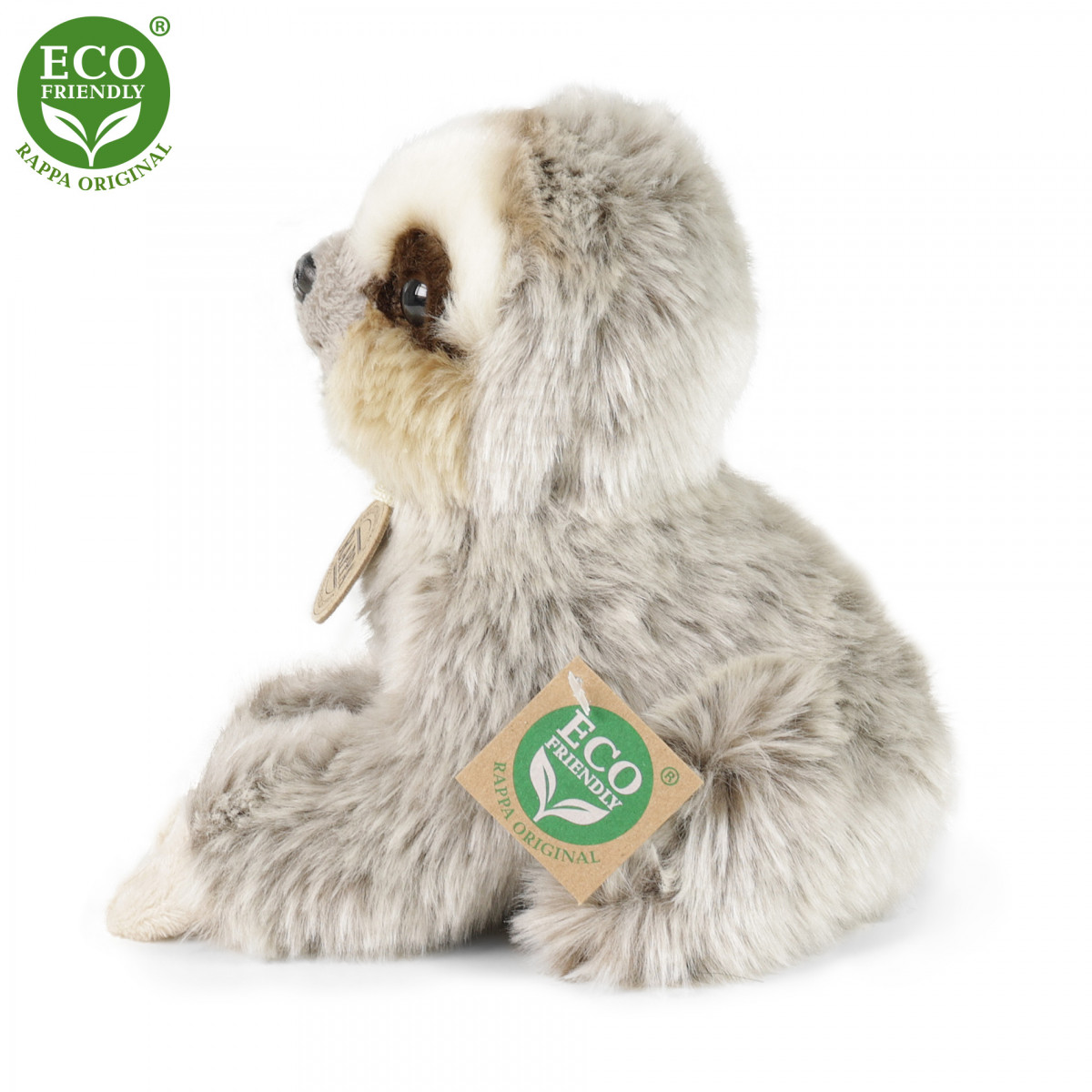 PLYŠOVÝ LENOCHOD SEDÍCÍ 18 CM ECO-FRIENDLY Poslat známému - Obrázek 3