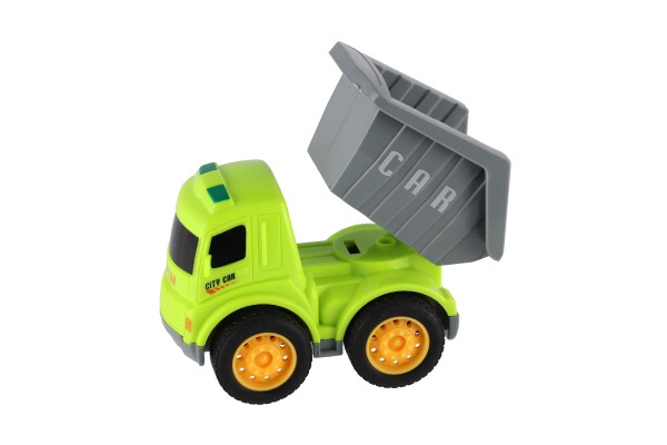 Auto stavební nákladní plast 9cm na setrvačník 4 druhy - Obrázek 4
