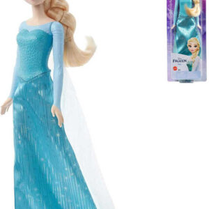 MATTEL Panenka Elsa Frozen (Ledové Království) modré šaty