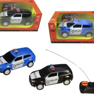 Auto policejní na dálkové ovládání, 6 x 14 x 6 cm
