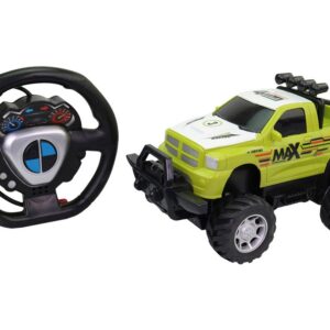 Auto terénní na dálkové ovládání světlo zelené 22 cm