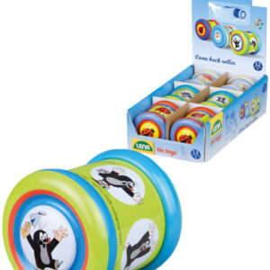 LENA Baby chrastítko vracející se zvířátka Krtek (Krteček) 3 druhy plast