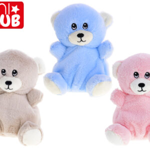 Mini Club medvěd plyšový 15cm 3barvy 0m+