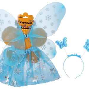 Set karneval - víla modrá