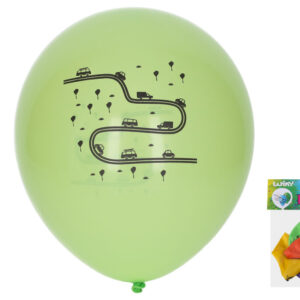 Balónek nafukovací 30 cm - sada 5ks, Doprava
