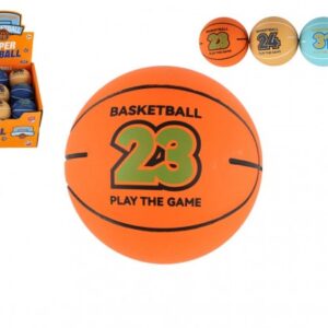 Míček extrémně skákací basketbalový pěna 6cm 4 barvy