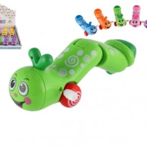 Červík na natažení lezoucí plast 13cm 6 barev