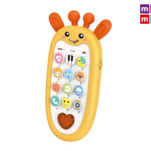 Maamaa Telefon dětský s efekty žirafa 13,5 cm