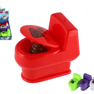 Záchod stříkací plast 6x10cm 4 barvy