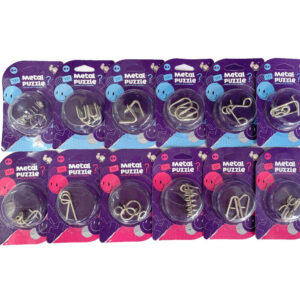 Hlavolam kovový 3 cm