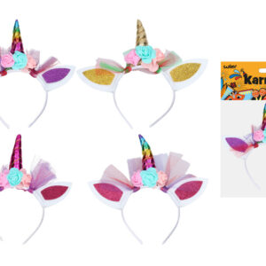 Set karneval - čelenka jednorožec