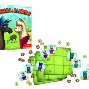 Lamy a alpaky společenská hra v krabici 20x20x6cm