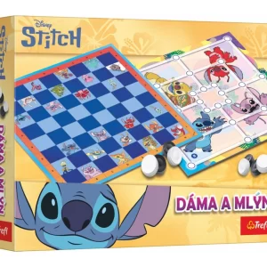 Dáma a Mlýn Lilo & Stitch společenská hra