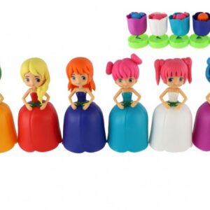 Panenka květinová víla plast 12cm pevné tělo mix druhů v blistru