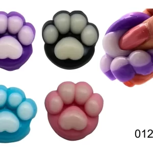 MAČKACÍ KOČIČÍ TLAPKA 4x4x3cm 4b.