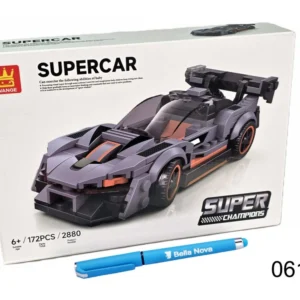 STAVEBNICE WANGE AUTO SPORTOVNÍ ŠEDÉ 172d. oranžové