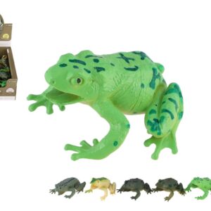 Žába plast 7x7cm mix druhů