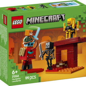 LEGO MINECRAFT Lávová bitva v Netheru 21266