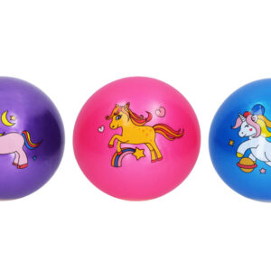 Míč gumový jednorožec 22 cm