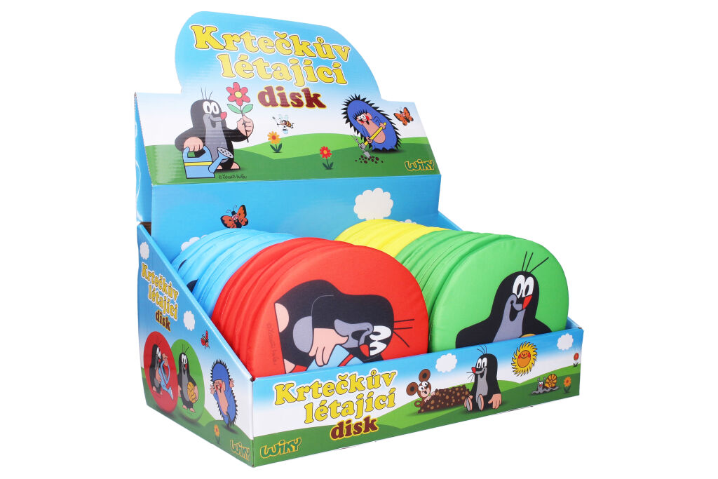 Disk házecí krtek 19 x 2 cm - různé barvy - Obrázek 7